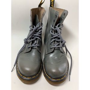 Gray Dr. Martens Boots!!!
